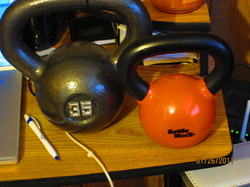 Kettle Bell swing is a great workout tool for remote workers.